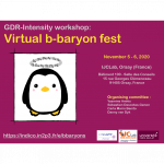 GDR-Intensity workshop : Virtual b-baryion fest Post illustration