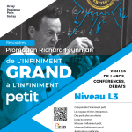 Rencontres d'été de physique de l'infiniment grand à l'infiniment petit 2022 : promotion Richard Feynman Post illustration